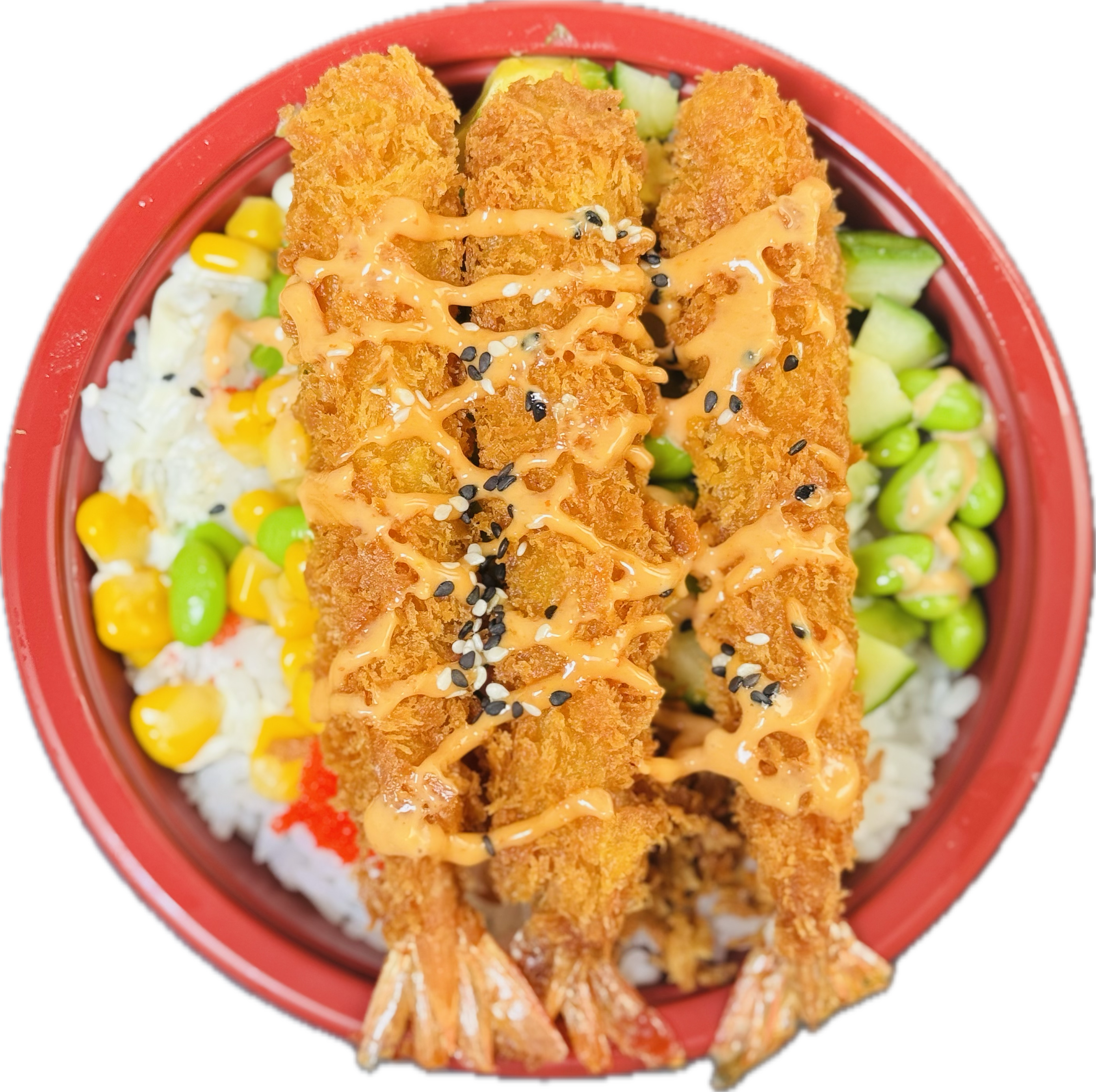 Ebi Fry Poke Bowl